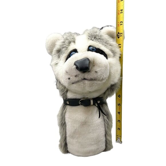 Wild Life Husky Dog Golf Head Cover- Studded Collar - Picture 12 of 12